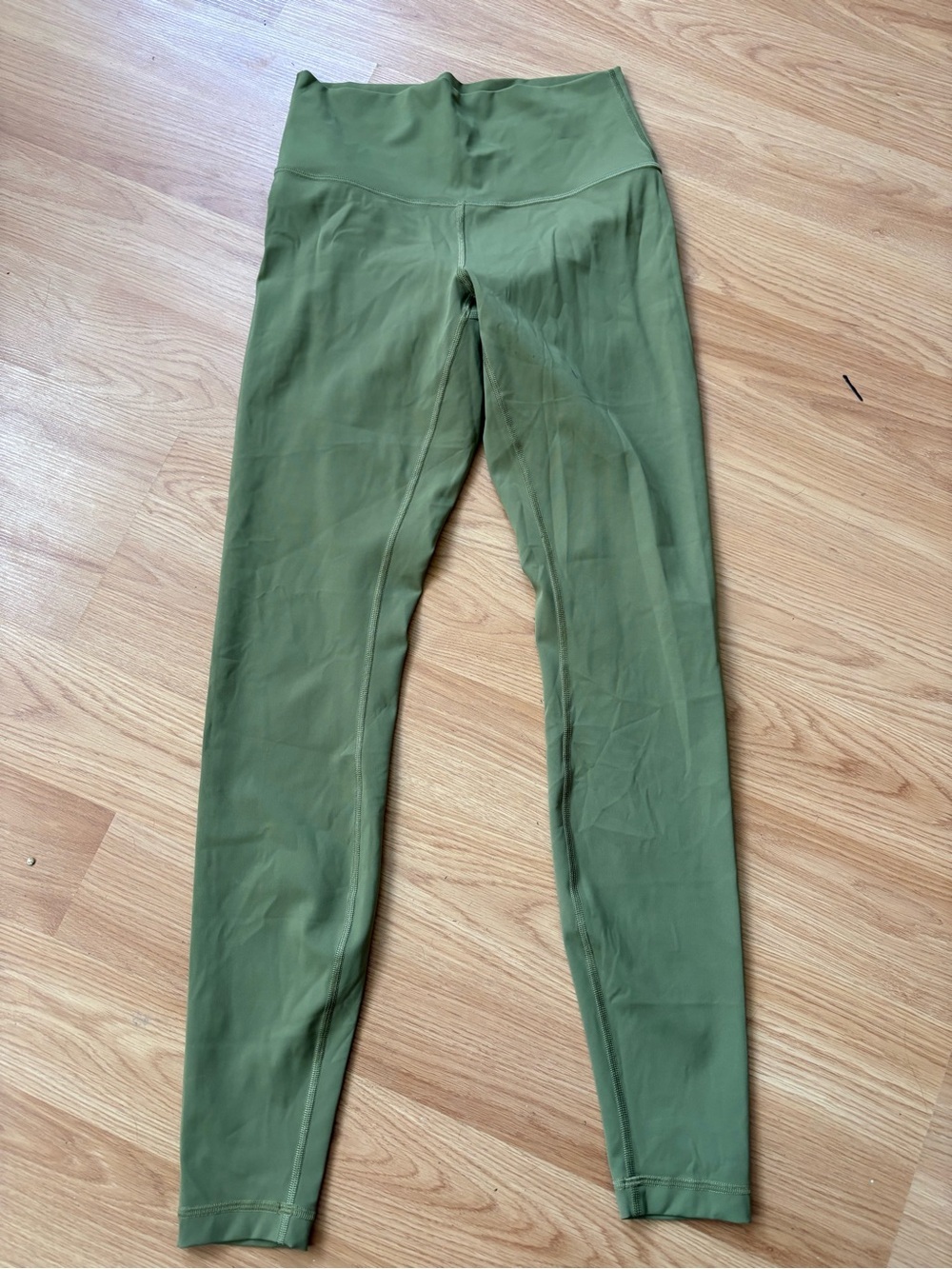 lululemon athletica Olive Green High-Waist Leggings size 6
